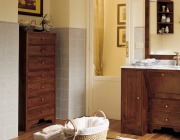 Mobili bagno rustico