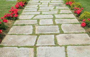 Pavimenti giardino rustico